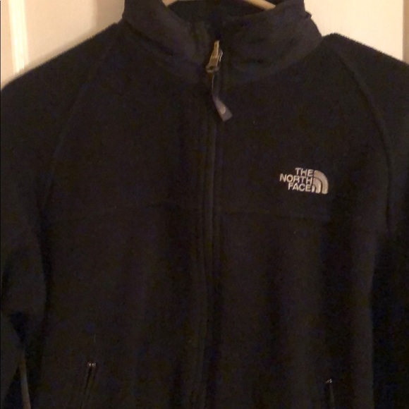 THE NORTH FACE FLEECE GIRLS ZIP UP JACKET LARGE 17in Pit X 20in Shoulder to Hem - Picture 1 of 8